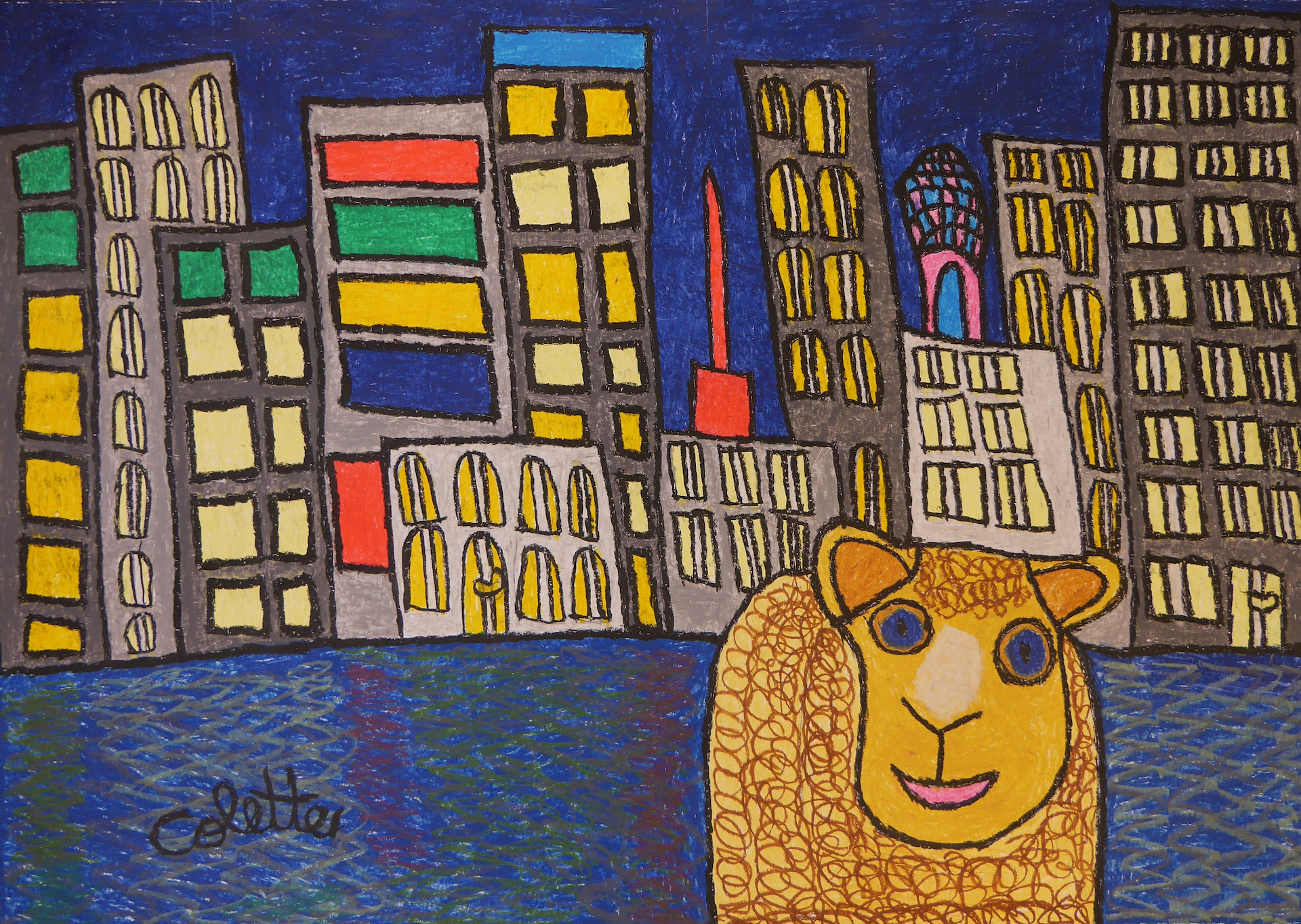 Ausstellung: Schafe in New York